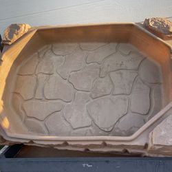 Naturally Playful Sandstone Beige Plastic Sandbox Toy