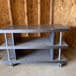 Minimalistic 2 Tier TV Table/Entertainment Center