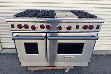 🔥 WOLF 48” PROFESSIONAL GAS RANGE – $5,800 🔥