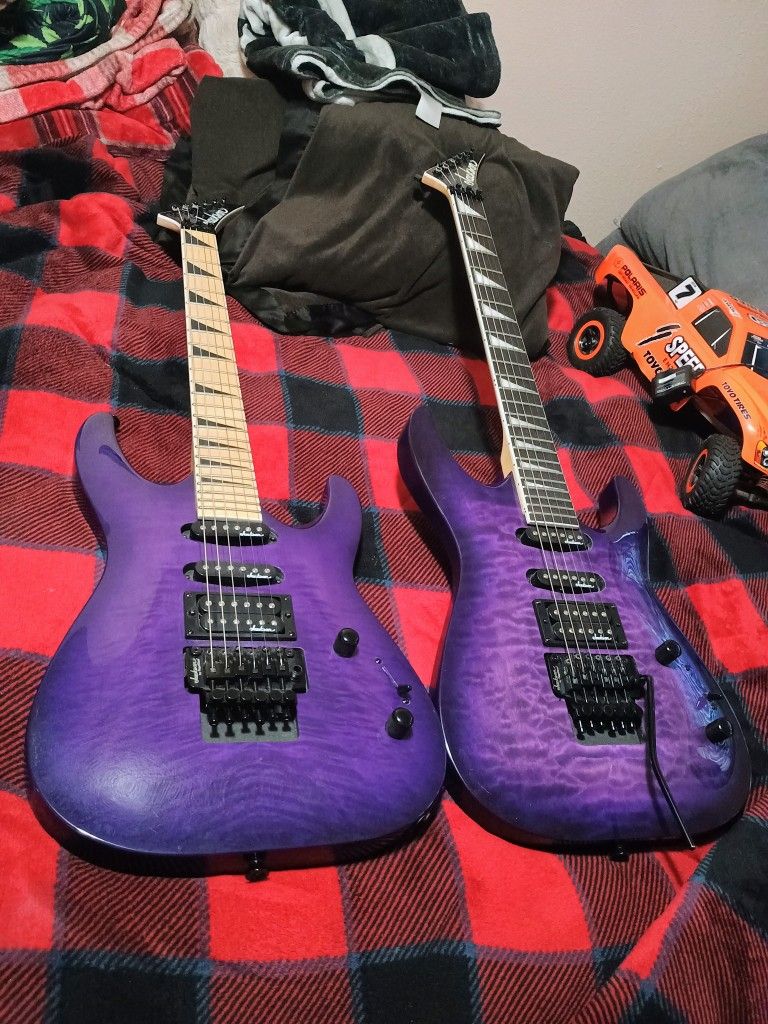 2x Jackson Guitars 