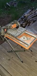 Rigid Sliding tile saw