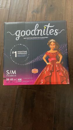 Girls Goodnight Underwear Size S/M