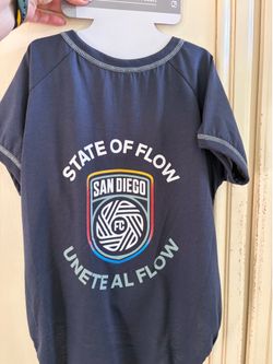 San Diego FC Soccer Shirt for Dog XL New