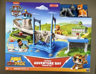 🆕🐶Paw Patrol-CatPack Adventure Bay PlaySet
