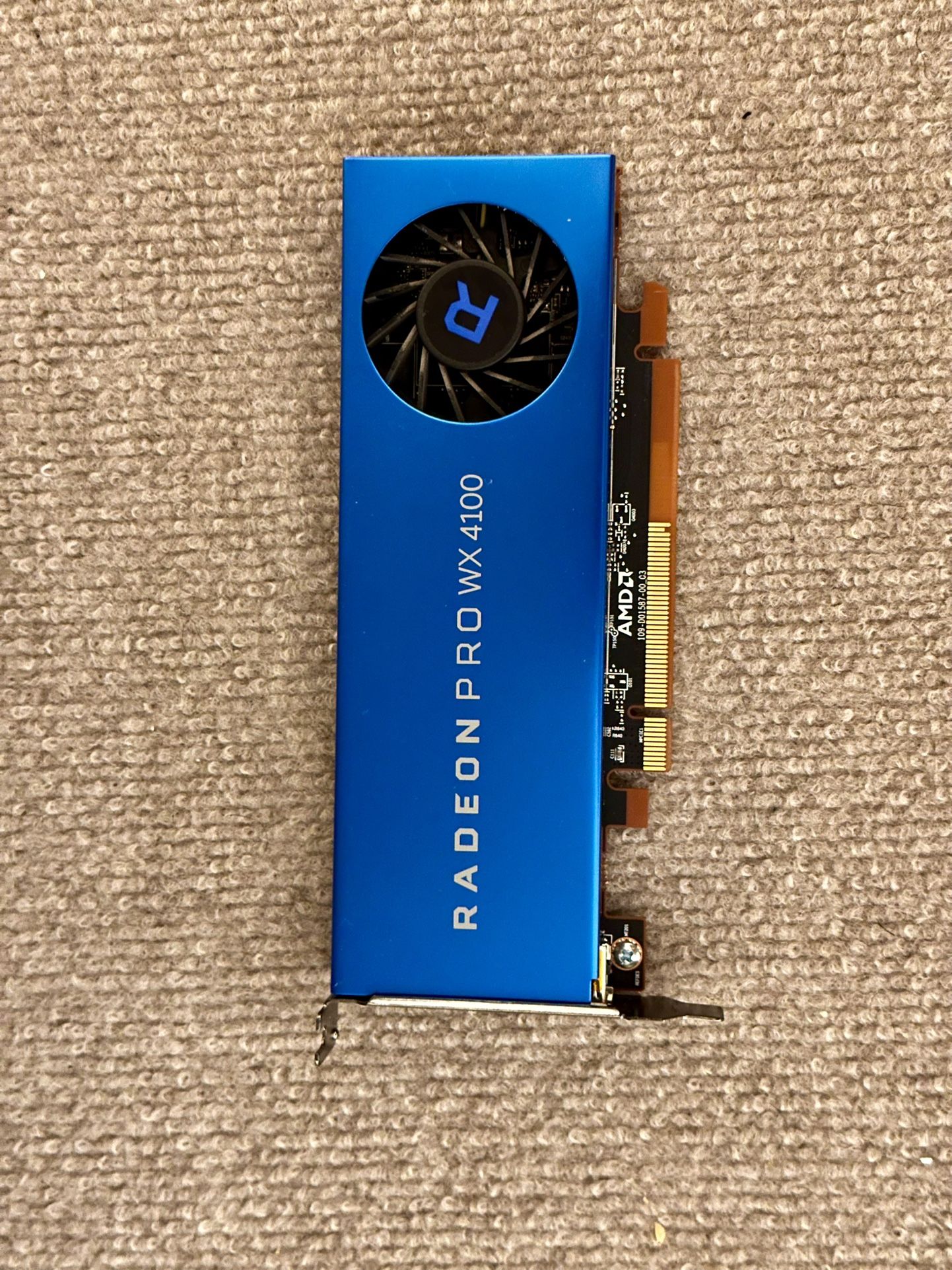 AMD Radeon Pro WX4100 4GB, Mini Displayport Video Card