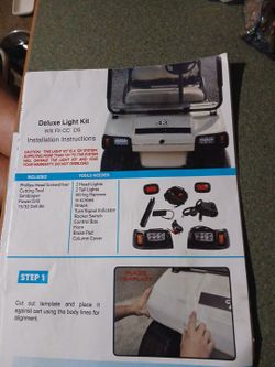 Club car deluxe Light kit