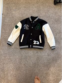 Black & White Varsity Jacket