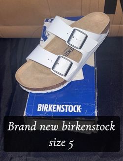 Birkenstock Arizona Sandals White Size 5