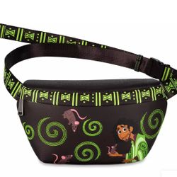Disney Loungefly Encanto ''We Don't Talk About Bruno'' Glow-in-the-Dark Belt Bag