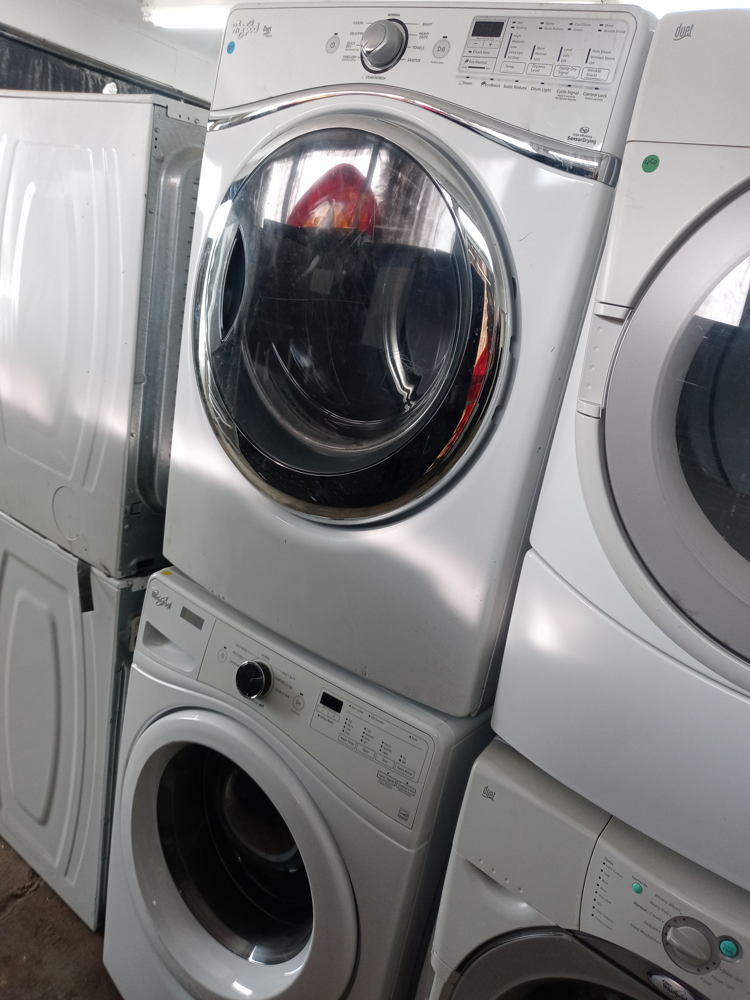 Whirlpool Duet stackable front load washer and dryer set - Free delivery
