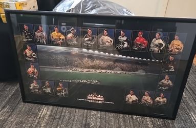 Nascar At Charlotte Motor Speedway The Winston  May 16, 1992 Frame Poster 24x 40