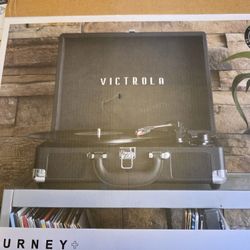  New 3 Speed  Record Player Black