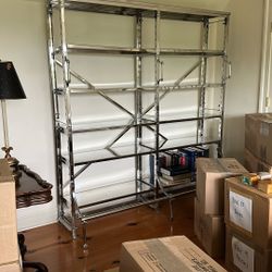 French Library Shelves.   Restoration hardware 