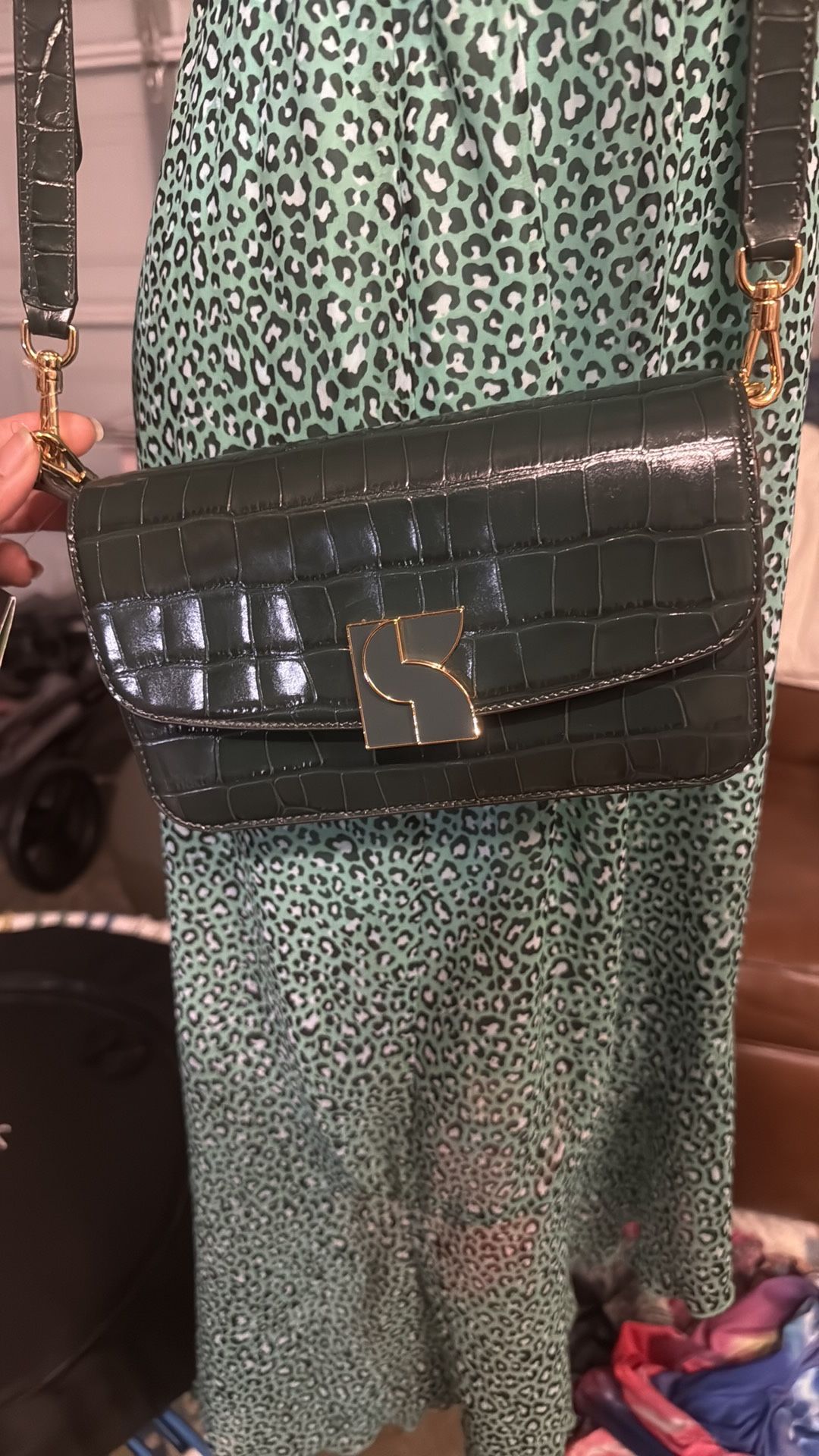 NWT Green Kate Spade Crossbody Purse 👛 🛍️✨