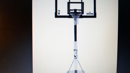 Spalding NBA 60 inch acrylic portable backboard(new in box)