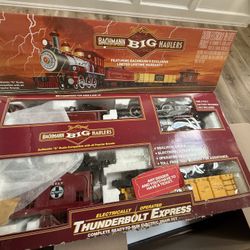 Bachmann Big Haulers Thunderbolt Express G-Scale electric model train 