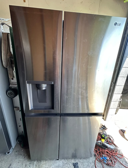 LG Side by Side Refrigerator Stainless Steel