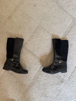 Girls Black boots