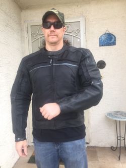 Frank Thomas motorcycle jacket
