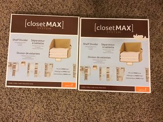 *New* Shelf Divider $5ea