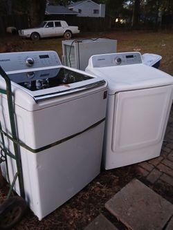 Samsung Dryer And Washer Set 