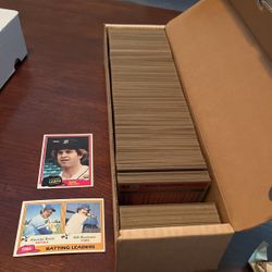 1981 Topps Baseball Card Comple Set Very Good