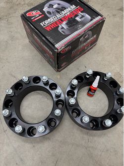 8 X 170 G2 Forged Aluminum Wheel Spacers 2 inch