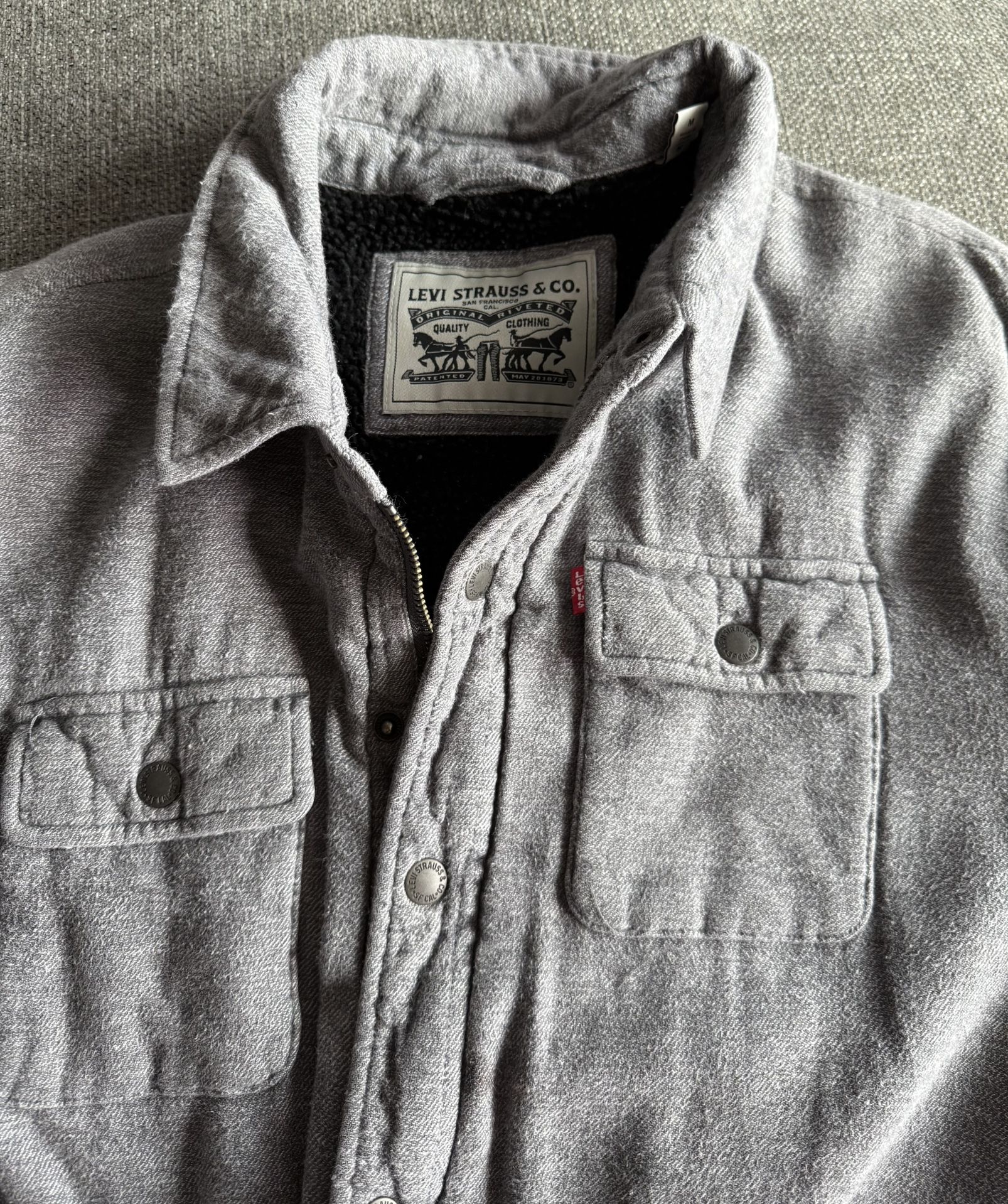 Levi’s Sherpa Lined Sweater