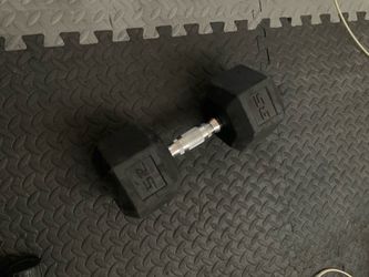 35lb hexagon dumbbell