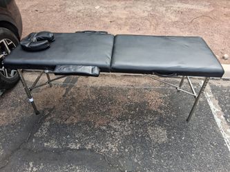 Massage table