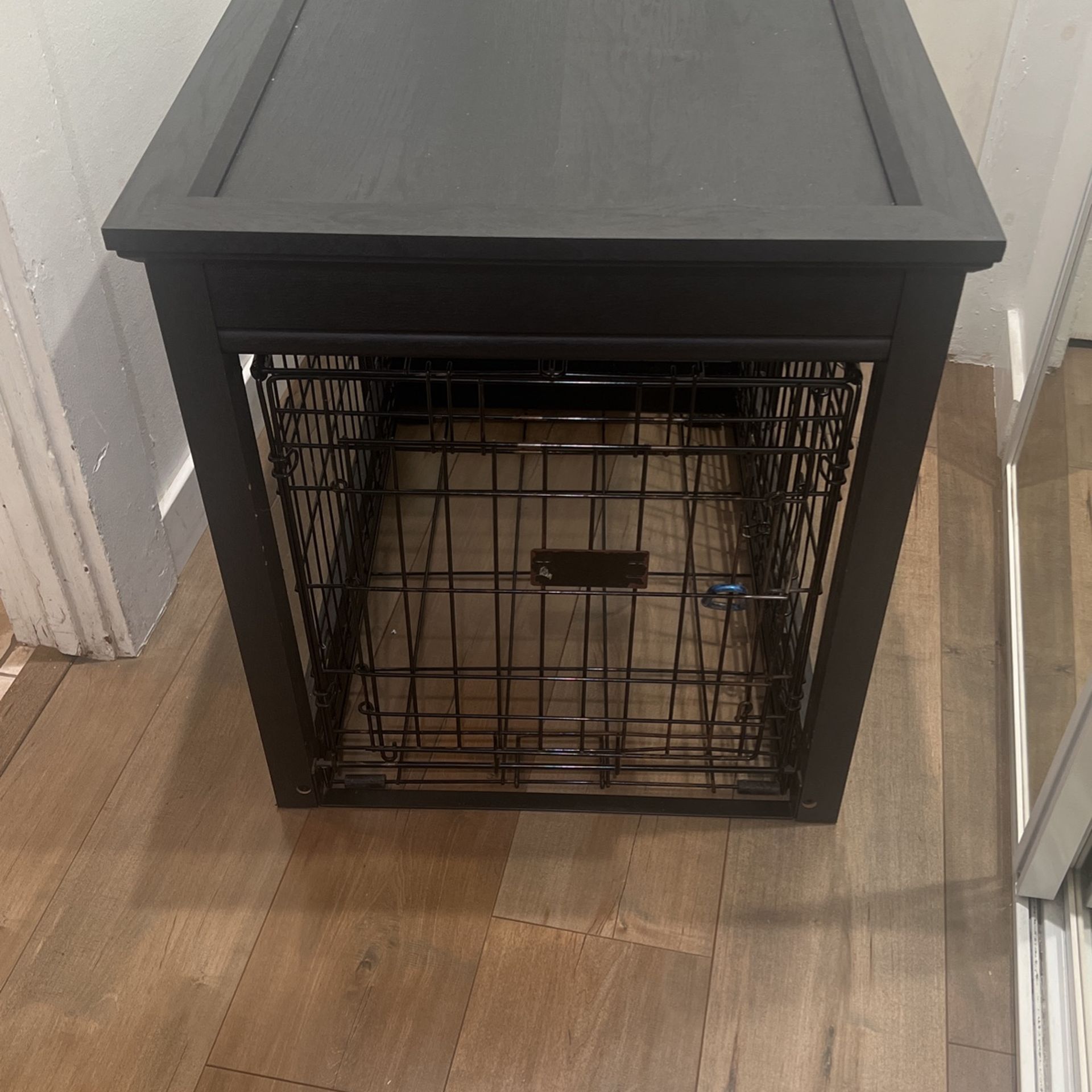 Nate And Jeremiah Table Style Crate Cover And 24” Dog Crate