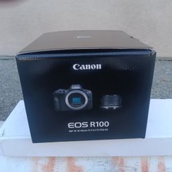 CANNON EOS R100 RF-S 18-45mm F4.5-6.3 IS STM KIT