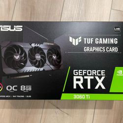ASUS TUF Gaming RTX 3060Ti 8GB