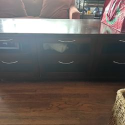Wood Tv Stand  