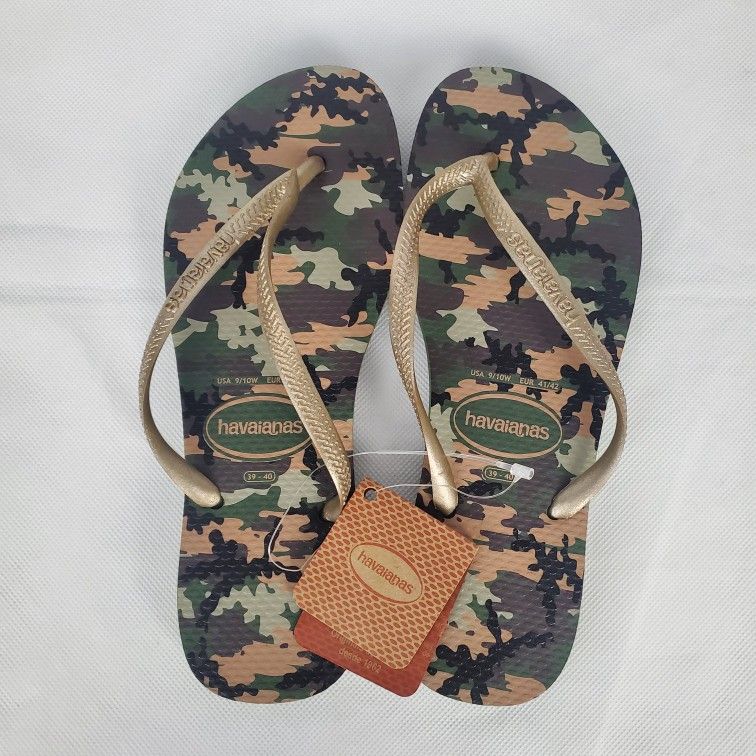 Havaianas Camouflage Sandals Sz 9