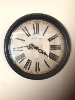 Sterling & Noble Large Clock
