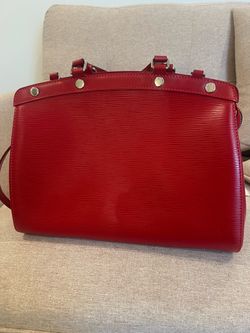 Louis Vuitton Brea MM Red Epi Leather Handbag — Great Condition