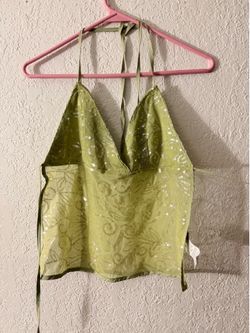 Lime Green Y2K Shirt