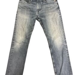 Levi's 559 Jeans Men's 34x36 Relaxed Straight Leg Denim Blue 100% Cotton