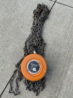 1 Ton chain block