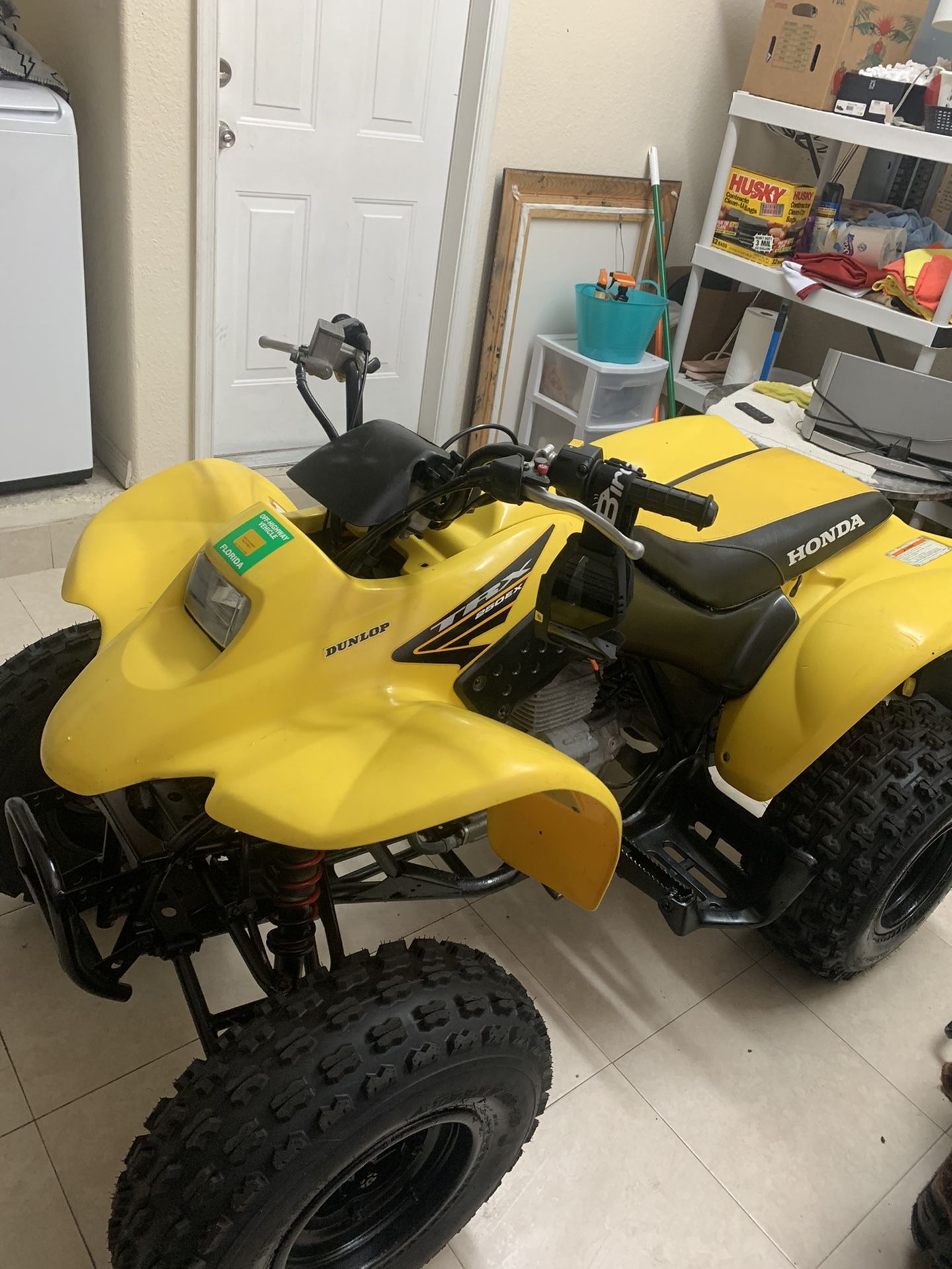 Photo trx 250 ex brand new tires