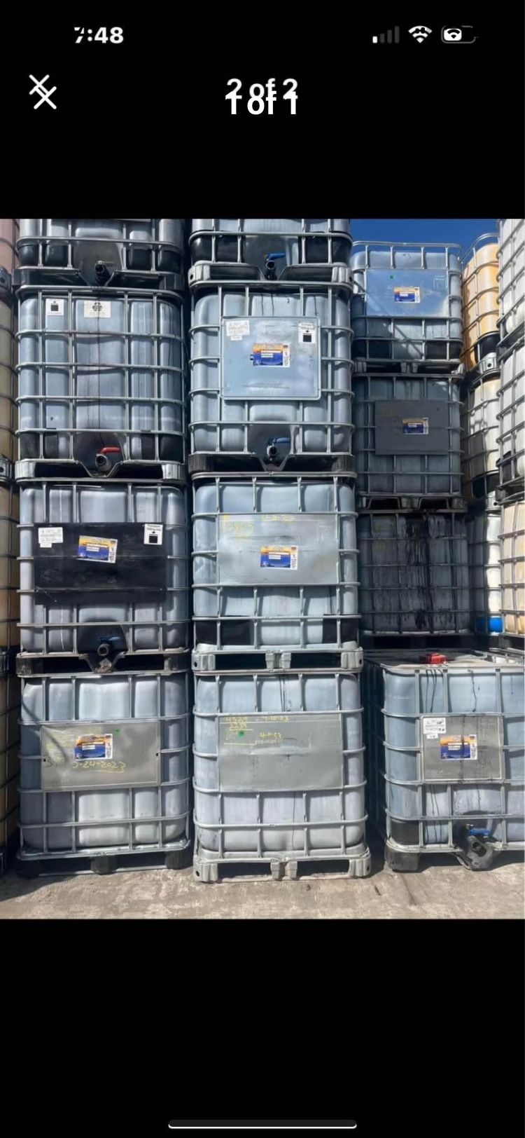 Ibc Totes Perfect For Septic Tanks