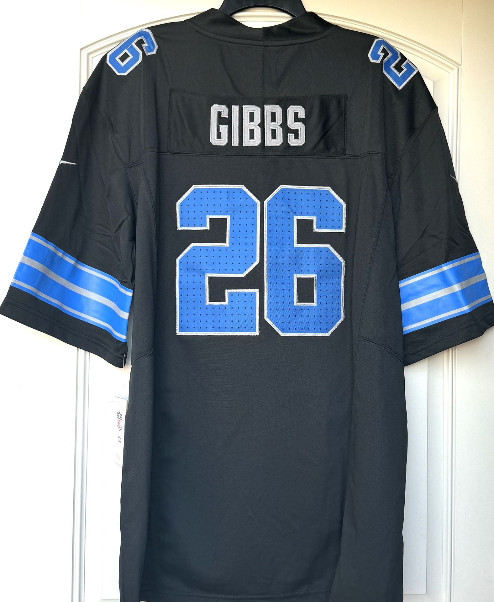 XL - LIONS #26 JAHMYR GIBBS JERSEY