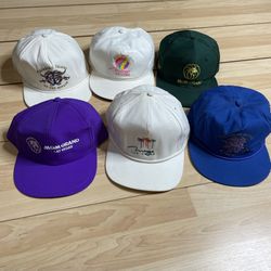 Vintage Las Vegas Snapback Hat Lot