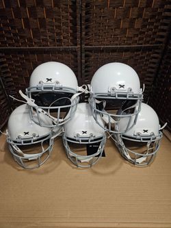 (5) Youth Large Xenith Helmets