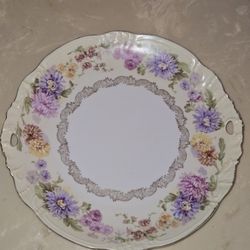 Antique Hand Painted Porcelain Plate