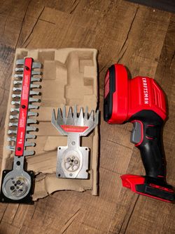 Craftsman 8”inch hedge and grass trimmer(no battery)