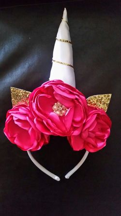 Diadema unicornio para niña
