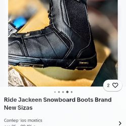 Ride Jackson Snowboard Boots Brand New Size US10