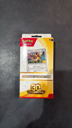 PokeMon 30th Knockout Collection Box